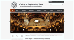 Desktop Screenshot of coep.org.in